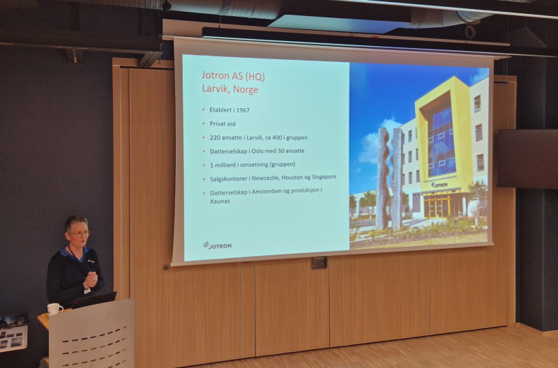 Bedriftsbesøk Jotron